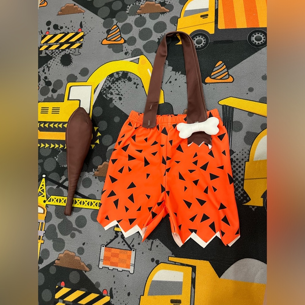 FLINSTONES BAMM BAMM COSTUME 3T/4T